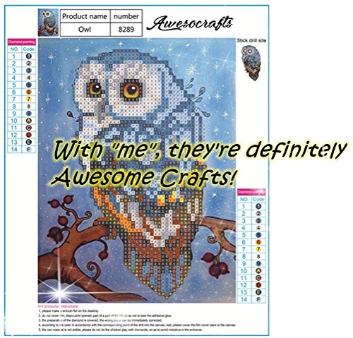 Kit de pintura de diamante 5D para adultos y niños, impresionante Sunny Two Foxes taladro completo DIY Diamond Art Crystal Rhinestone Paint by Diamonds Cross Stitch (Forest Foxes)