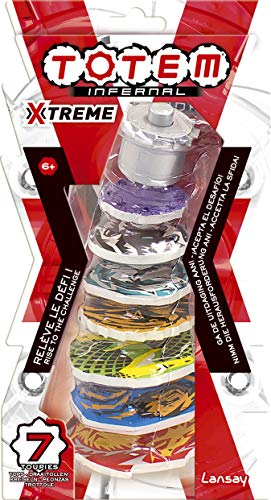 Lansay - Totem Infernal- Totem Infernal Xtreme Juego, Multicolor (59860)