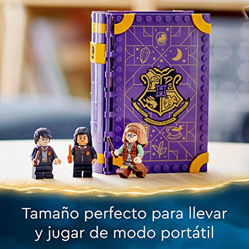 LEGO 76396 Harry Potter Momento Hogwarts: Clase de Adivinación, Set de Construcción en Forma de Libro con Mini Figuras, Juguete Coleccionable Portátil