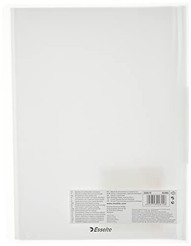 Leitz Display Book Vivida PP 20 pockets Polipropileno (PP) Blanco - Carpeta (Polipropileno (PP), Blanco, A4, 40 hojas, 14 mm, 231 mm)