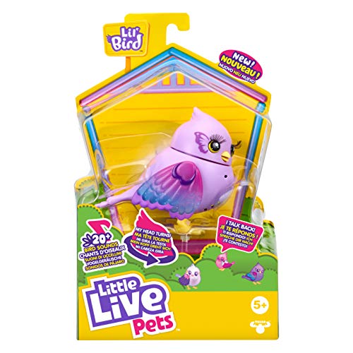 Little Live Pets Lil' Bird Tail-Flauta de Juguete (Moose Toys 26260)