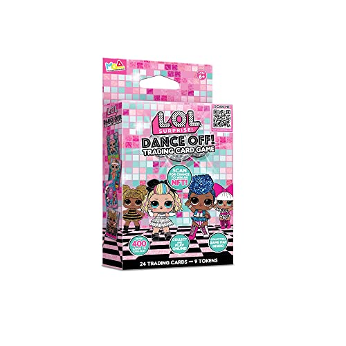 L.O.L. Surprise!- 0 LOL Surprise Dance Off Starter Set-Colecciona, intercambia Cromos para niños-Incluye tapete de Juego, póster e Instrucciones. -para coleccionar-Edad: 4+ años (578215FR)