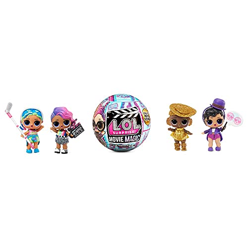 L.O.L. Surprise!- LOL Surprise Movie Magic 10 sorpresas Que Incluyen 1 muñeca, escenas de películas y Muchos Otros Accesorios-Gran Regalo para niños a Partir de 4 años (118367EUC)