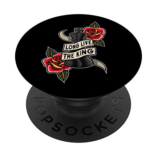 Long Live The King - Figuras de ajedrez - Ajedrez PopSockets PopGrip Intercambiable