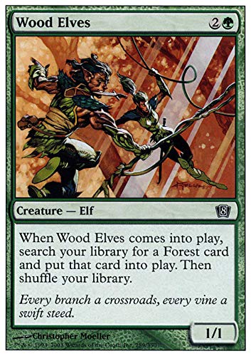 Magic: the Gathering - Elfos de madera - Octava edición de Magic: the Gathering