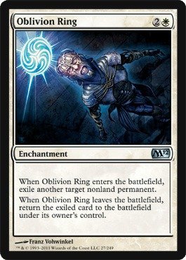 Magic: the Gathering - Oblivion Ring - Magic 2012 - Foil by Magic: the Gathering