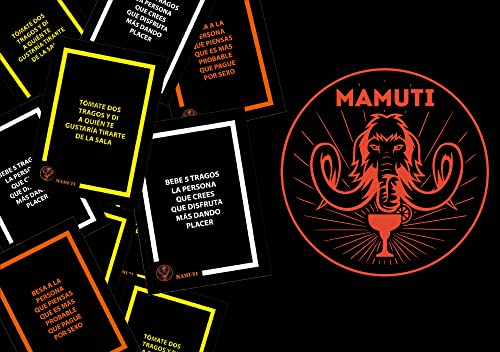 Mamuti The Game Original - Juego de Cartas y Mesa - Juego de Fiesta Divertido con Amigos y Amigas