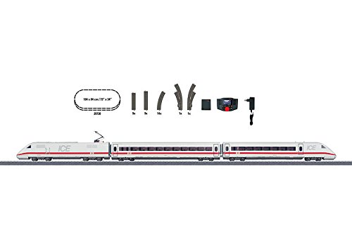 Märklin ICE 2 HO (1:87) modelo de ferrocarril y tren - modelos de ferrocarriles y trenes (HO (1:87), 16.5 mm, Niño/niña, Negro, Rojo, Color blanco, Corriente alterna, 726 mm)