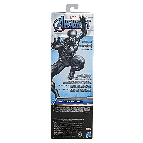 Marvel Avengers Endgame Titan Hero Series Black Panther 12" Action Figure