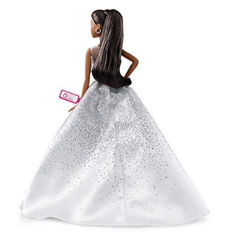 Mattel Barbie Collector-Muñeca celebración 60 aniversario morena, multicolor FXC79