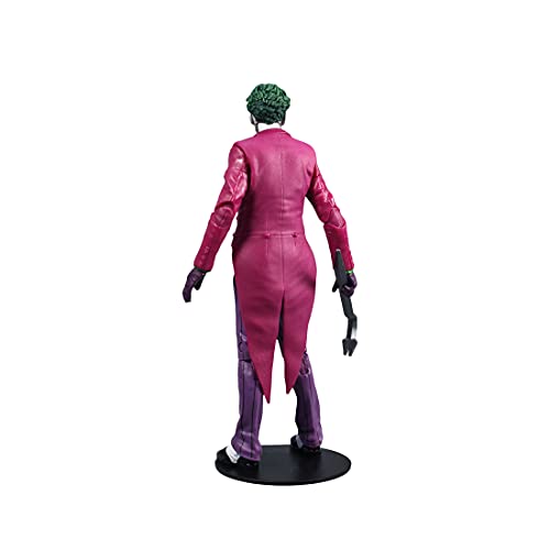 McFarlane TM30140 DC Multiverse Batman Tres Figuras 7IN WV1-THE Joker (Muerte en la Familia), Multicolor