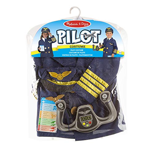 Melissa & Doug 18500 - Disfraz de piloto