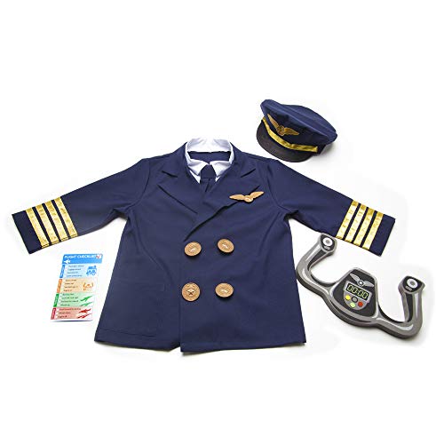 Melissa & Doug 18500 - Disfraz de piloto