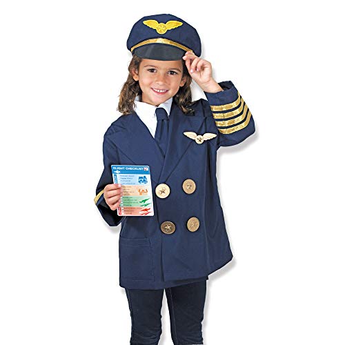 Melissa & Doug 18500 - Disfraz de piloto