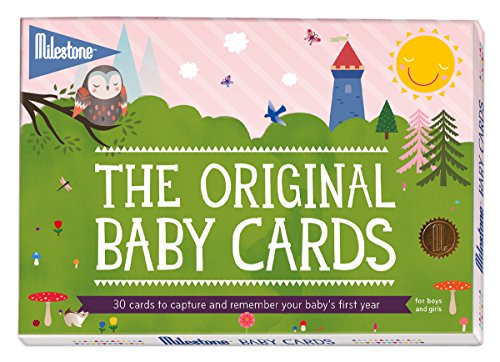 Milestone Baby Cards - Cartas para fotografías (inglés)