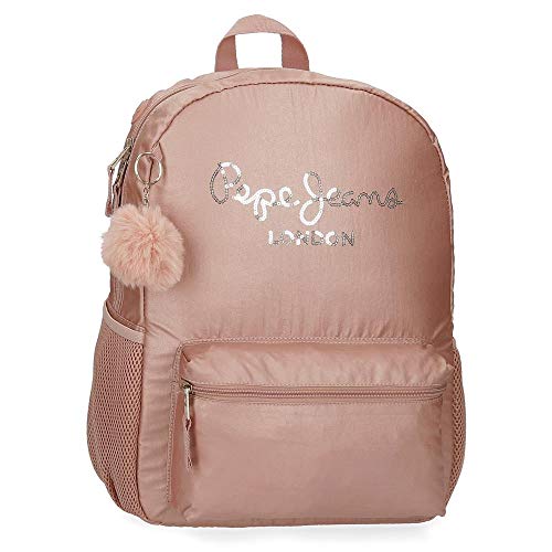 Mochila Pepe Jeans Celia, Rosa, 30 x 40 x 13 cm