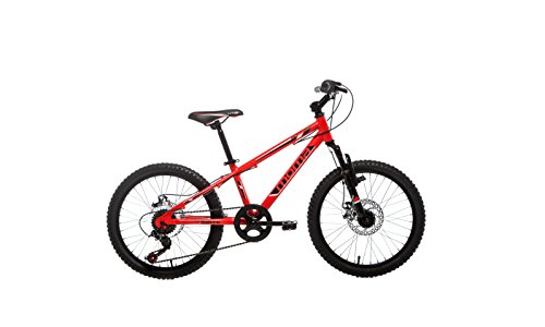 Moma Bikes Bicicleta Infantil, Montaña GTT20", Alu, SHIMANO 6V. Doble Freno Disco, Susp. Delant.