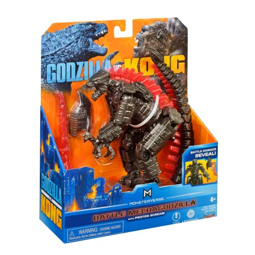 MonsterVerse Godzilla vs Kong 6 Pulgadas Batalla Mechagodzilla w/Proton Scream (MNG11000)