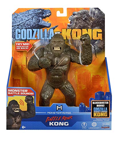 MonsterVerse MNG05410 Godzilla vs 7 "Figuras de Lujo con Sonidos-King Kong
