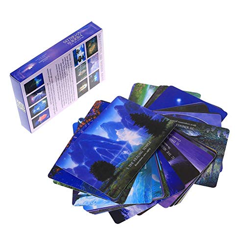 Mundo Oculto Tarjetas Oracle Tarjetas Tablero Tablero Deck Games Tarot Cards Divination Fate Tarjeta de Juego Familia Familia Regalo,with Bag,Standard