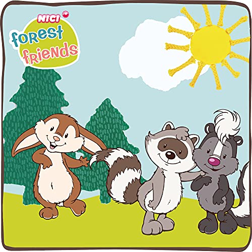 NICI Poline el tierno Conejito de Juguete 35cm – Conejo de Peluche para niñas, niños y bebés – Juguetes esponjosos para abrazar y Jugar – Suave muñeco para Mascotas – Colección Forest Friends (47342)