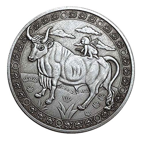 NLR 12 constelación de monedas conmemorativas Aries/ Tauro/ Géminis/ Cáncer/ Leo/ Virgo/ Libra/ escorpión/ Sagitario/ Capricornio/ Acuario/ Piscis recuerdo Artes Colección(Todas las 12 constelaciones)