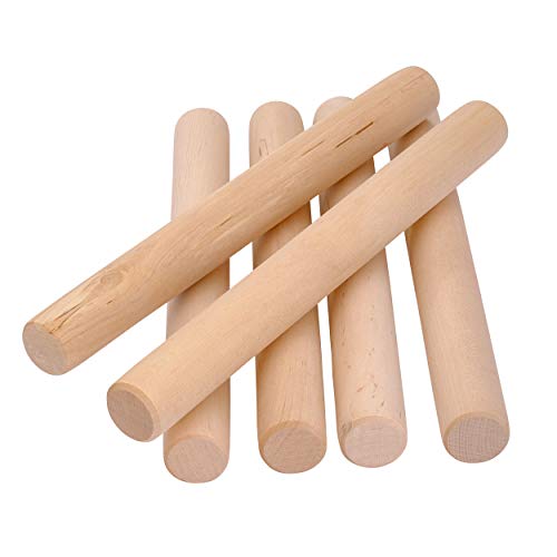 Ocean 5 Juego Kubb Original XXL, Juego Vikingo, Madera de Abedul, Juegos de Madera Sólida Premium, Juegos de Jardín para Niños y Adultos, Extragrande