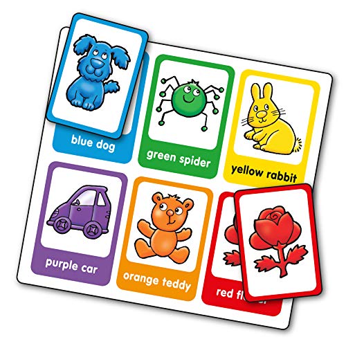 Orchard_Toys Red Dog, Blue Dog - Juego Educativo para Aprender los Colores