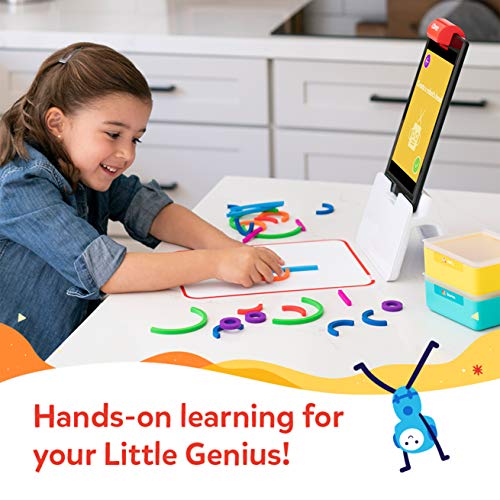 Osmo 902-00017 Palos y Anillos con ABC y Squiggle Magic Games (2019) Juguete Educativo, Multi