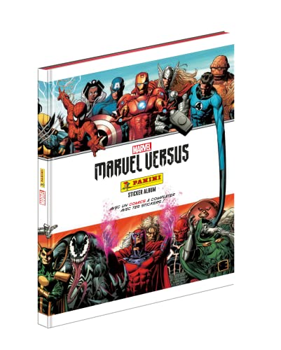 Panini Marvel Versus - Álbum de cartón y organizador de tarjetas