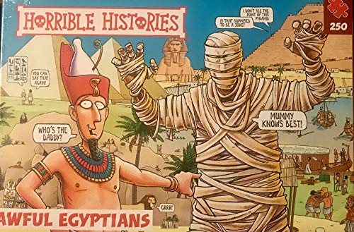 Paul Lamond Histories Horrible Egyptians-Puzzle de 250 Piezas, Color Rosso (7255)