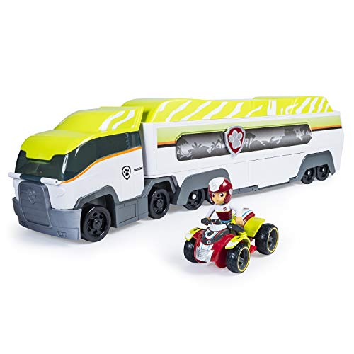 Paw Patrol Jungle Patroller De plástico vehículo de juguete - Vehículos de juguete (De plástico, Gris, Blanco, Amarillo, 3 año(s), Niño, Interior, Batería)