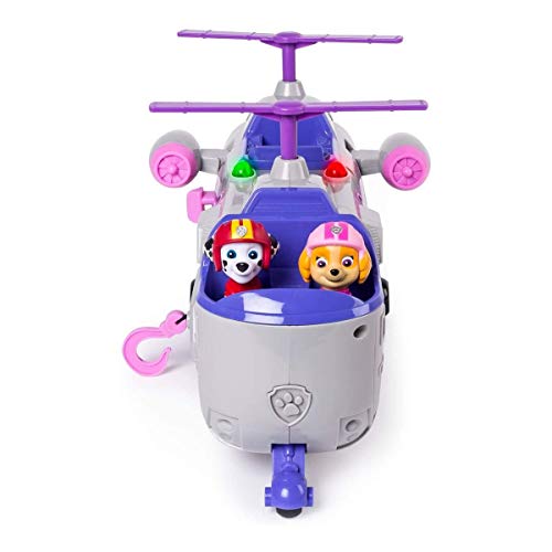 PAW PATROL La Patrulla Canina - Helicóptero de Rescate de Skye con Efectos (Spin Master Ultimate Rescue SG_B07G1D6T1P_US)