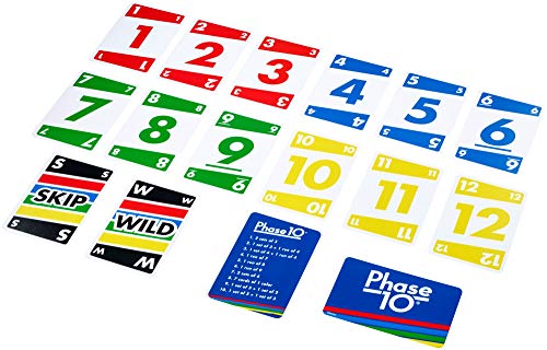 Phase 10 Card Game Styles May Vary