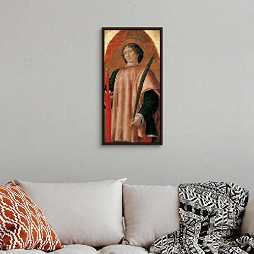 Pintura por números Adultos, Kits de Pintar acrílica DIY para Adultos Niños Principiantes Fácil sobre Lienzo con Pinturas y Pinceles Decoraciones para el Hogar — San Julián, por Andrea Mantegna