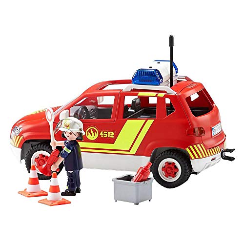 Playmobil Fire Chief's Car with Lights and Sound - City 5364