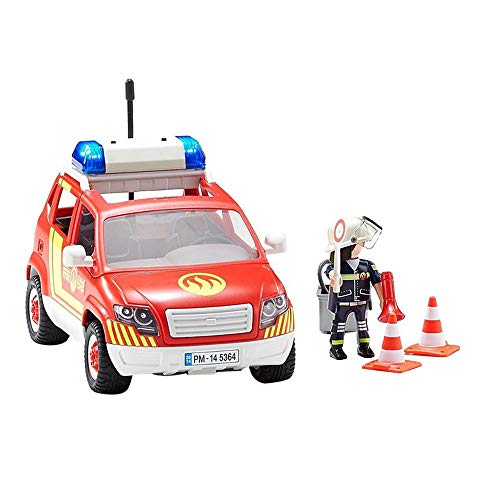 Playmobil Fire Chief's Car with Lights and Sound - City 5364