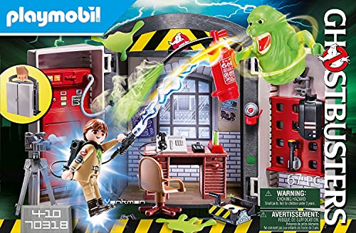 Playmobil Ghostbusters 70318 Cofre Cazafantasmas, A partir de 4 años