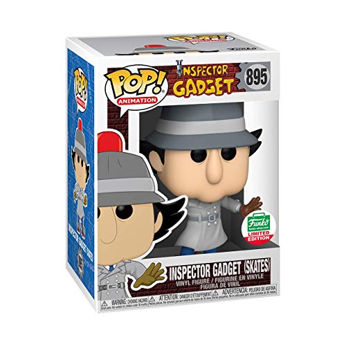 POP! Inspector Gadget 895- Inspector Gadget with Skates Vinyl Figure (2020 Funko Holiday Exclusive)