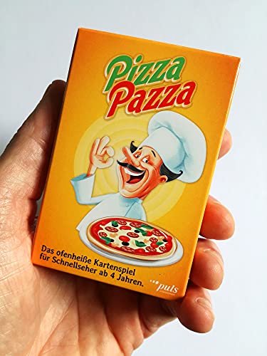 puls entertainment- Pizza – El Juego de Cartas Caliente para seadores rápidos (22122)