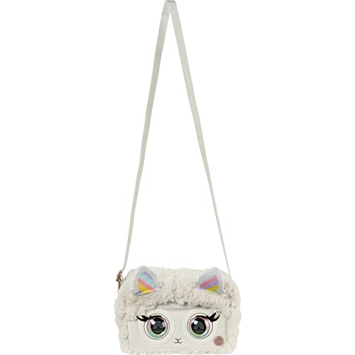 Purse Pets, bolso y mascota interactiva llama Llamalush con más de 30 sonidos y reacciones, juguetes para niñas a partir de 5 años