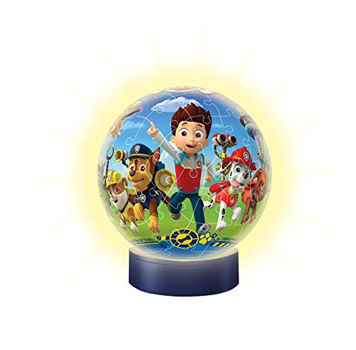 Ravensburger 11842 – Paw Patrol Luz nocturna – 72 piezas puzzle Ball , color, modelo surtido