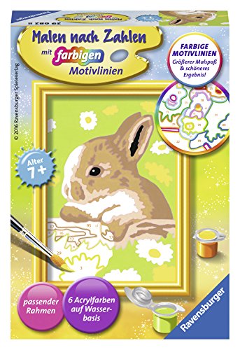 Ravensburger 296828 "Bunny Flecki Juego de Pintura por números