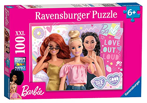 Ravensburger - Barbie Puzzle, 100 Piezas, Multicolor, 13269