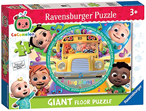 Ravensburger Cocomelon - Rompecabezas Gigante de 24 Piezas para niños a Partir de 3 años