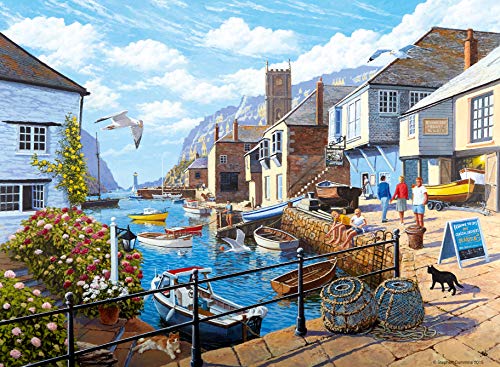 Ravensburger de Tranquilidad Harbour 500pc Rompecabezas