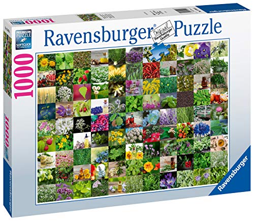 Ravensburger Erwachsenenpuzzle-99 Kräuter Puzzle de 1000 piezas, Multicolor (15991) , color/modelo surtido