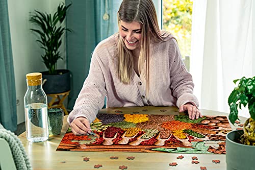 Ravensburger Puzzle 1000 Piezas, Colores y Sabores, Colección Fotos y Paisajes, Puzzle para Adultos, Rompecabezas Ravensburger [Exclusivo en Amazon]