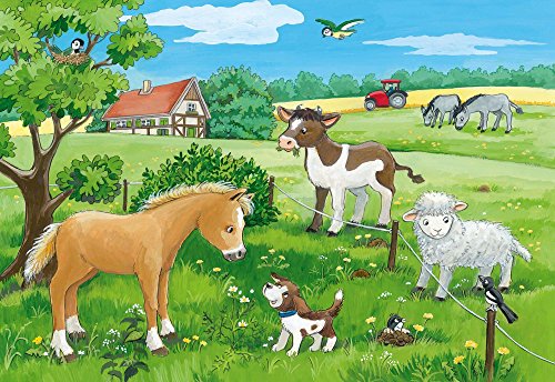 Ravensburger Puzzle, Cachorros de Campo, Puzzles para Niños, Edad Recomendada 3+, 07582 9