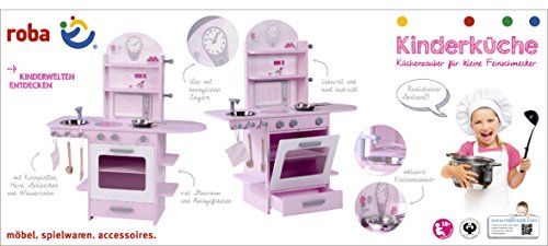 roba-kids - Cocina con estantes, multicolor (Roba Baumann 98928)